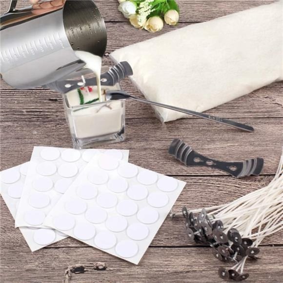 Candle Making Kit Supplies,DIY Craft Tools Including Candle Make Pouring Pot - Picture 7 of 8